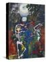 Dancing Skeletons-Edward Burra-Stretched Canvas