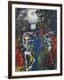 Dancing Skeletons-Edward Burra-Framed Giclee Print