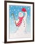 Dancing Snowman, 1996-Lavinia Hamer-Framed Giclee Print