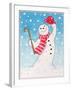 Dancing Snowman, 1996-Lavinia Hamer-Framed Giclee Print