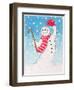 Dancing Snowman, 1996-Lavinia Hamer-Framed Giclee Print