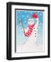 Dancing Snowman, 1996-Lavinia Hamer-Framed Giclee Print