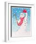 Dancing Snowman, 1996-Lavinia Hamer-Framed Giclee Print