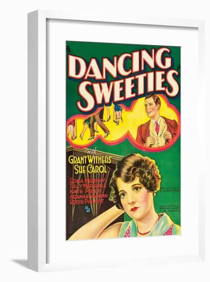 Dancing Sweeties-null-Framed Art Print