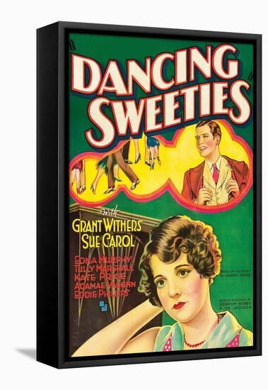 Dancing Sweeties-null-Framed Stretched Canvas