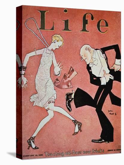 Dancing the Charleston During the 'Roaring Twenties', Cover of Life Magazine, 18th February, 1928-null-Stretched Canvas