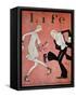 Dancing the Charleston During the 'Roaring Twenties', Cover of Life Magazine, 18th February, 1928-null-Framed Stretched Canvas