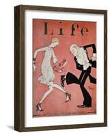 Dancing the Charleston During the 'Roaring Twenties', Cover of Life Magazine, 18th February, 1928-null-Framed Giclee Print