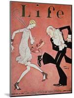 Dancing the Charleston During the 'Roaring Twenties', Cover of Life Magazine, 18th February, 1928-null-Mounted Giclee Print
