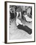 Dancing the Limbo at Party-Ralph Crane-Framed Premium Photographic Print