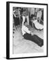 Dancing the Limbo at Party-Ralph Crane-Framed Premium Photographic Print