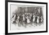 Dancing the Polka at a Ball in 1830. from Illustrierte Sittengeschichte Vom Mittelalter Bis Zur Geg-null-Framed Giclee Print