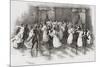 Dancing the Polka at a Ball in 1830. from Illustrierte Sittengeschichte Vom Mittelalter Bis Zur Geg-null-Mounted Giclee Print