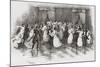 Dancing the Polka at a Ball in 1830. from Illustrierte Sittengeschichte Vom Mittelalter Bis Zur Geg-null-Mounted Giclee Print