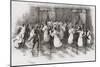 Dancing the Polka at a Ball in 1830. from Illustrierte Sittengeschichte Vom Mittelalter Bis Zur Geg-null-Mounted Giclee Print