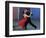 Dancing the Tango Amid Colorful Walls of La Bocoa Barrio, Buenos Aires, Argentina-Lin Alder-Framed Photographic Print