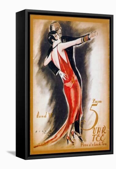 Dancing The Tango-null-Framed Stretched Canvas