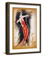 Dancing The Tango-null-Framed Giclee Print