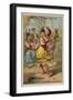 Dancing the Tarantella, Italy-null-Framed Giclee Print