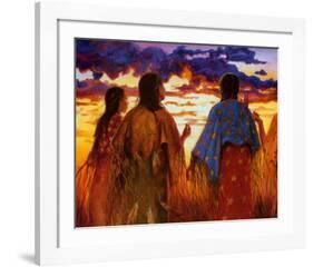 Dancing 'Til Dawn-Marianne Millar-Framed Art Print