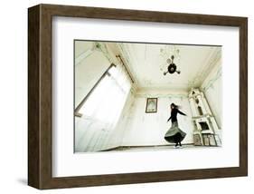 Dancing Time-null-Framed Art Print