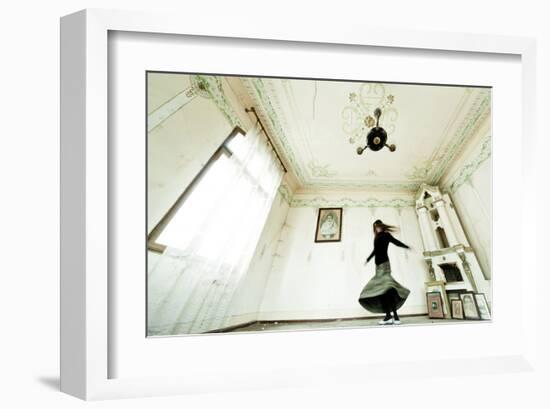 Dancing Time-null-Framed Art Print