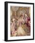 Dancing to a Minuet by Rameau in Pre-Revolutionary France-null-Framed Art Print