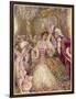 Dancing to a Minuet by Rameau in Pre-Revolutionary France-null-Framed Art Print