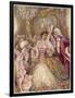 Dancing to a Minuet by Rameau in Pre-Revolutionary France-null-Framed Art Print