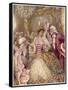 Dancing to a Minuet by Rameau in Pre-Revolutionary France-null-Framed Stretched Canvas