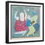 Dancing to His Tune, 2002-Susan Bower-Framed Giclee Print