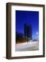 Dancing Towers, Office Building and Commercial Building at the Reeperbahn in the Evening-Axel Schmies-Framed Photographic Print