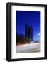 Dancing Towers, Office Building and Commercial Building at the Reeperbahn in the Evening-Axel Schmies-Framed Photographic Print