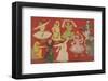 Dancing Villagers, 1730-Pandit Seu-Framed Art Print