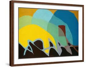 Dancing Willows-Arthur G Dove-Framed Art Print