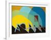 Dancing Willows-Arthur G Dove-Framed Art Print