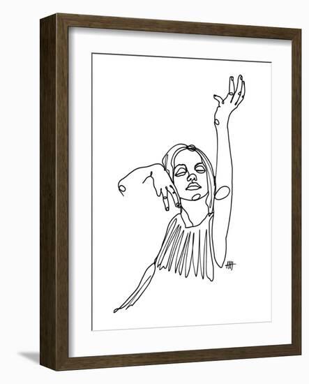 Dancing with Myself-Hanna Lee Tidd-Framed Photographic Print