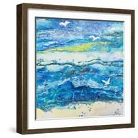 Dancing with the Waves-Margaret Coxall-Framed Giclee Print