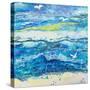 Dancing with the Waves-Margaret Coxall-Stretched Canvas