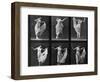 Dancing Woman, Plate 187 from 'Animal Locomotion', 1887 (B/W Photo)-Eadweard Muybridge-Framed Giclee Print