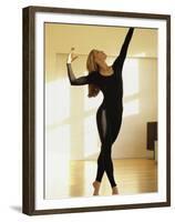 Dancing Woman-null-Framed Premium Photographic Print