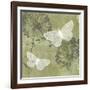 Dandelion and Wings II-Jennifer Goldberger-Framed Art Print