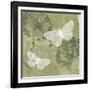 Dandelion and Wings II-Jennifer Goldberger-Framed Art Print