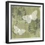 Dandelion and Wings II-Jennifer Goldberger-Framed Art Print