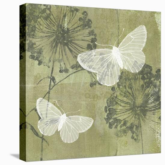 Dandelion and Wings II-Jennifer Goldberger-Stretched Canvas