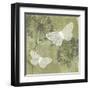 Dandelion and Wings II-Jennifer Goldberger-Framed Art Print