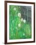 Dandelion Clocks in Grass, 2008-Ruth Addinall-Framed Giclee Print