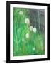 Dandelion Clocks in Grass, 2008-Ruth Addinall-Framed Giclee Print