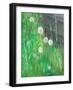 Dandelion Clocks in Grass, 2008-Ruth Addinall-Framed Giclee Print