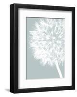 Dandelion Crop (blue)-Jenny Kraft-Framed Art Print